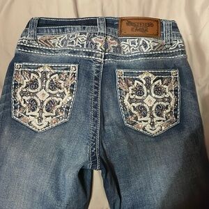 Westfield eagle cross bootcut jeans